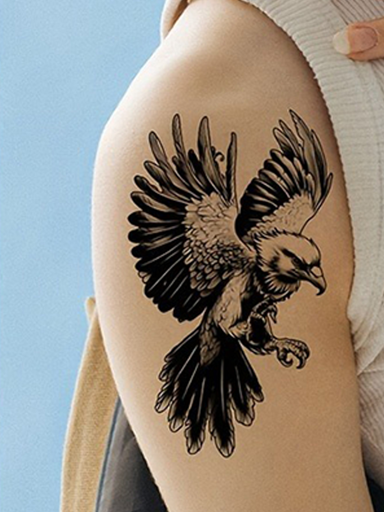 Dark Style Mixed temporary Tattoo